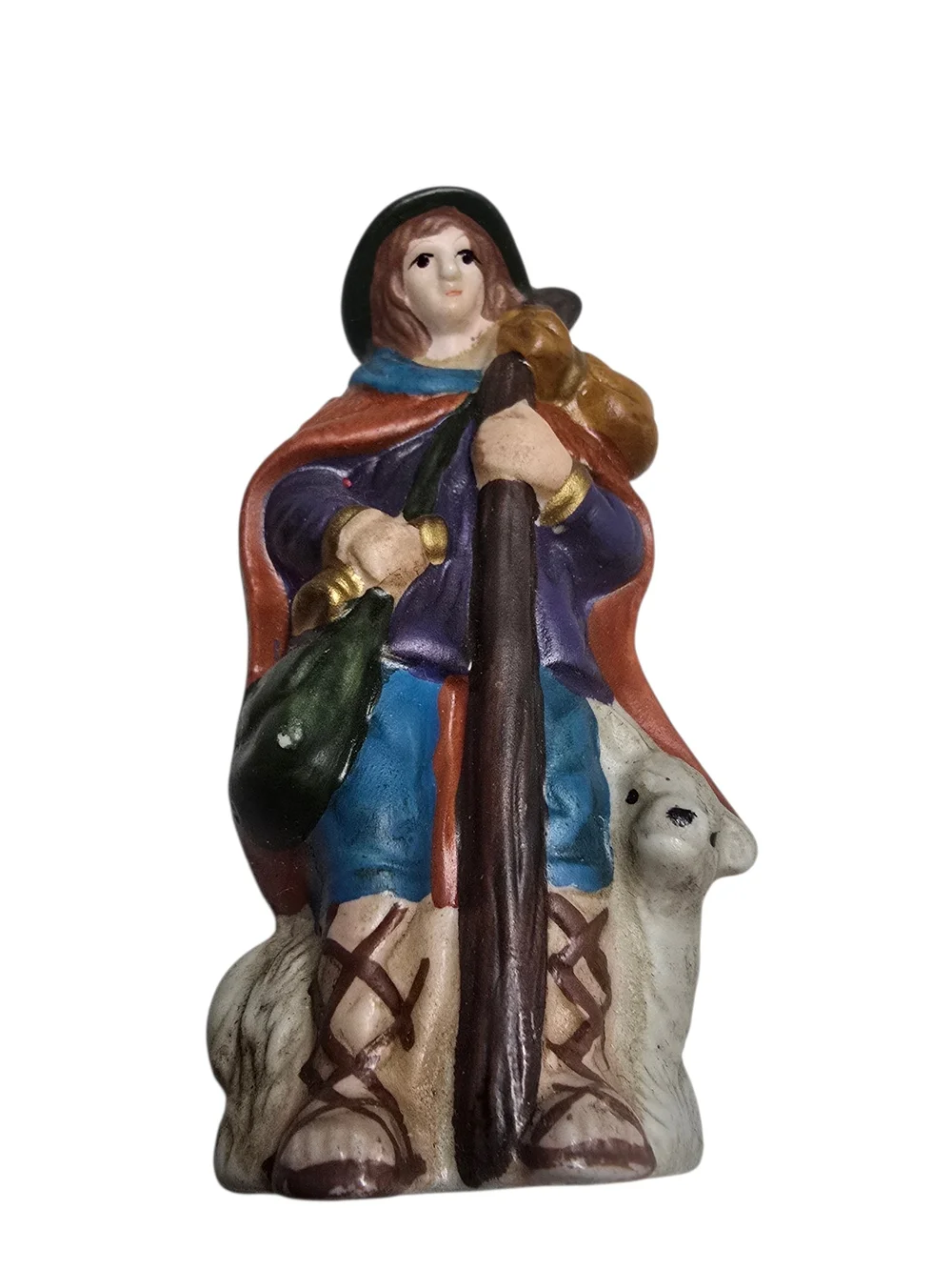 Vintage Resin Nativity Set 23 Pc Complete Christmas Creche Holy Family Wise Men